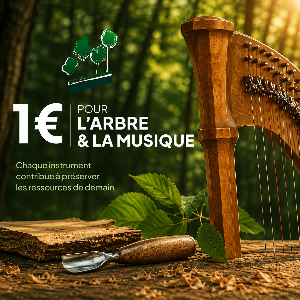 Campagne 1 € pour l'Arbre et la Musique